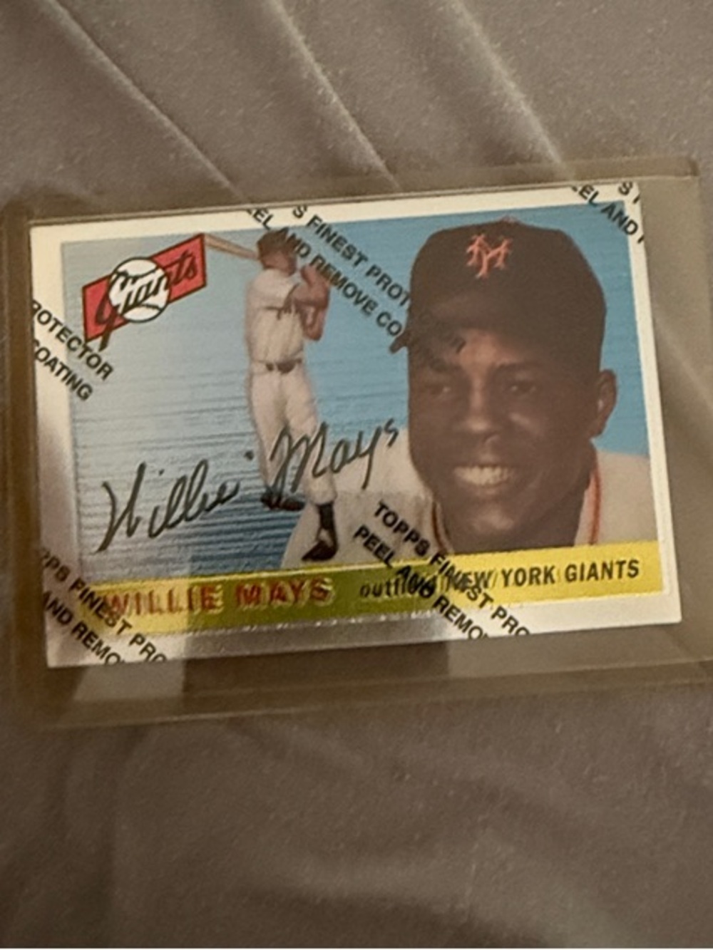 Willie Mays Topps 1996 Commemorative Set #7